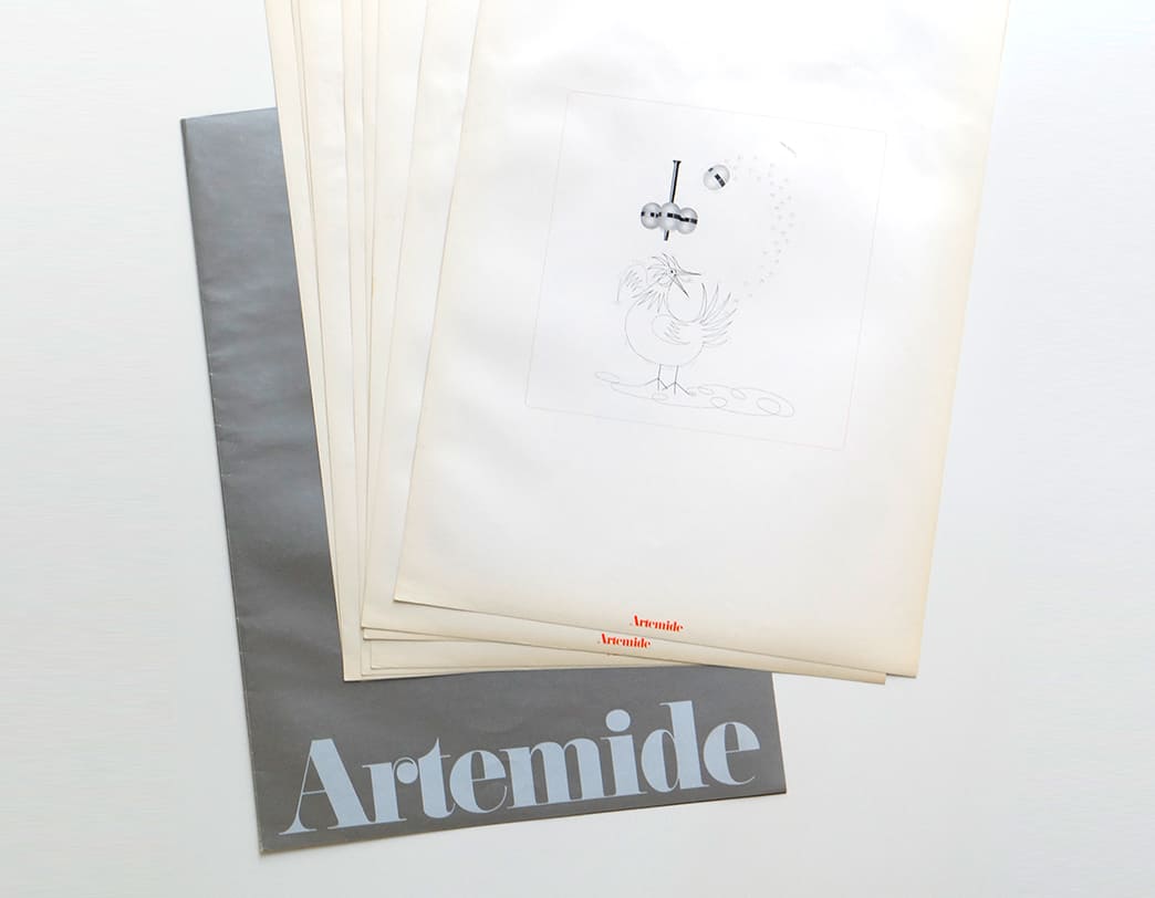 ポスター Artemide 11枚セット / Luciano Consigli