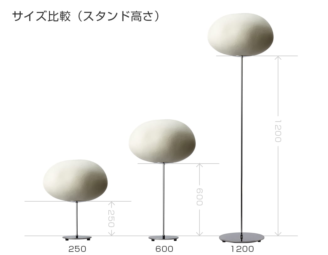 AOYA Natural モクモク フロアスタンド