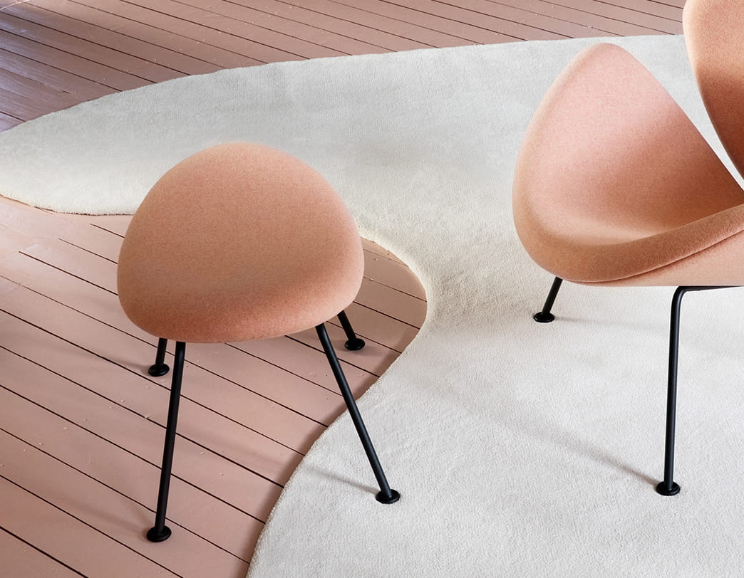 オレンジスライス® Orange Slice® フットスツール P437