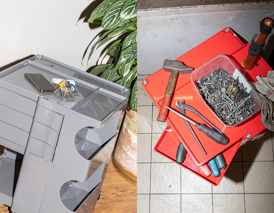 ボビーワゴン 3段 ハニー