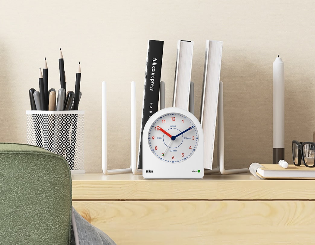 BRAUN アラームクロック BC22TW タイムティーチャー