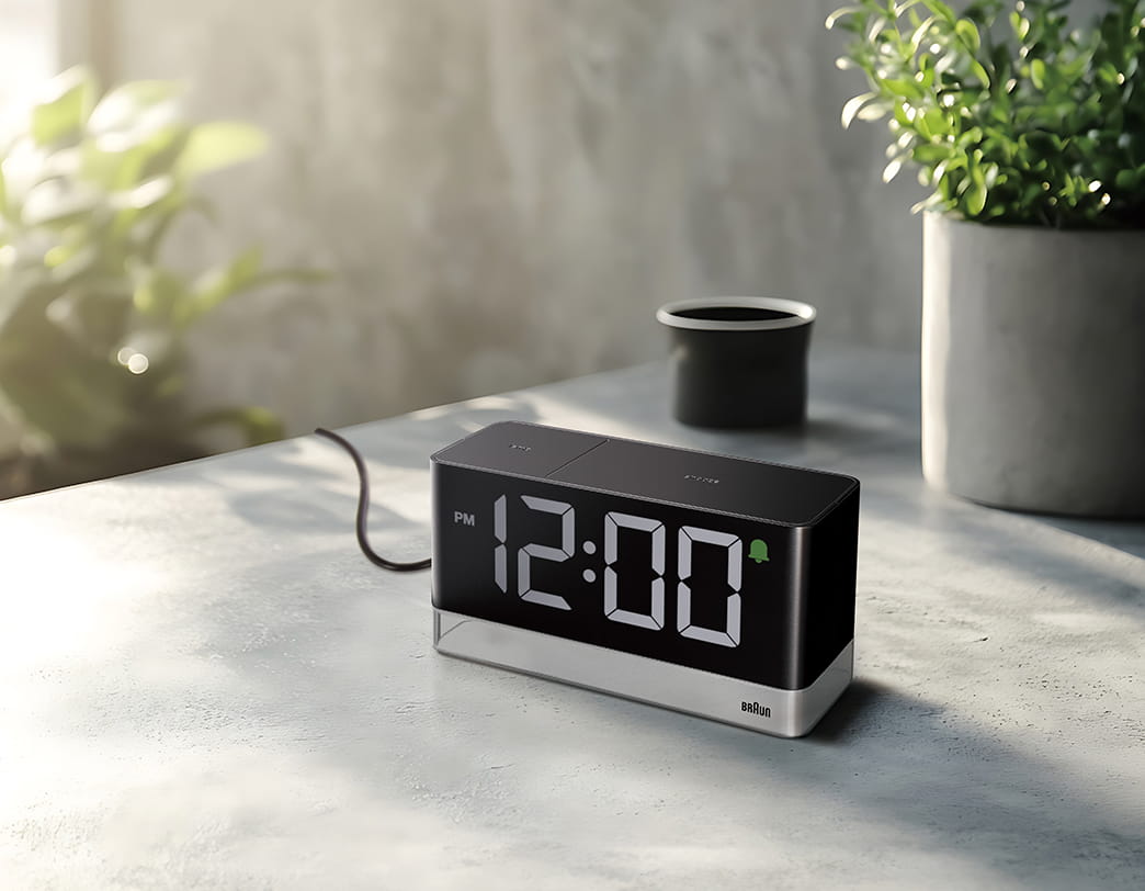 BRAUN デジタルクロック BC27B