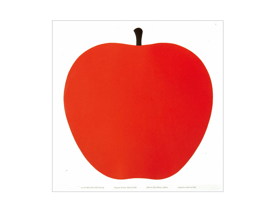 UNO,LA MELA 112×112 / SERIE DELLA NATURA