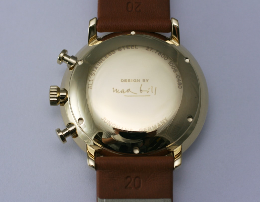 max bill by JUNGHANS クロノスコープ