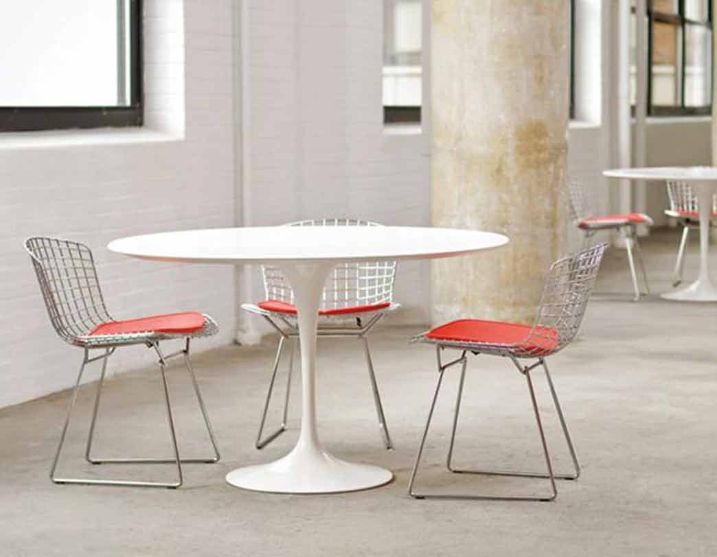 返品交換不可】 Knoll ワイヤーチェア ベルトイア ダイニングチェア ...