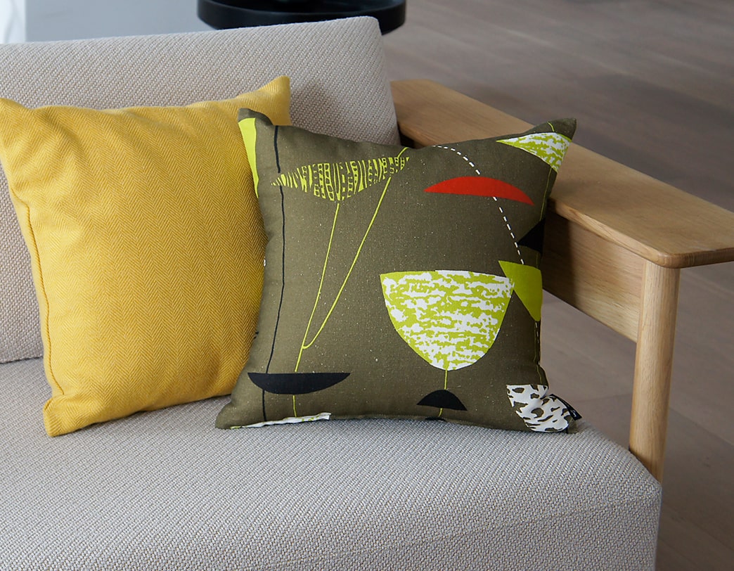 ルシエン・デイ ファブリックコレクション クッションカバー カリックス