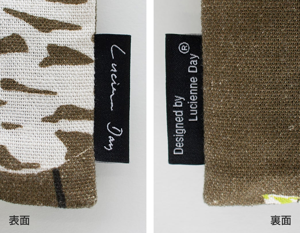 ルシエン・デイ ファブリックコレクション クッションカバー フロティラ