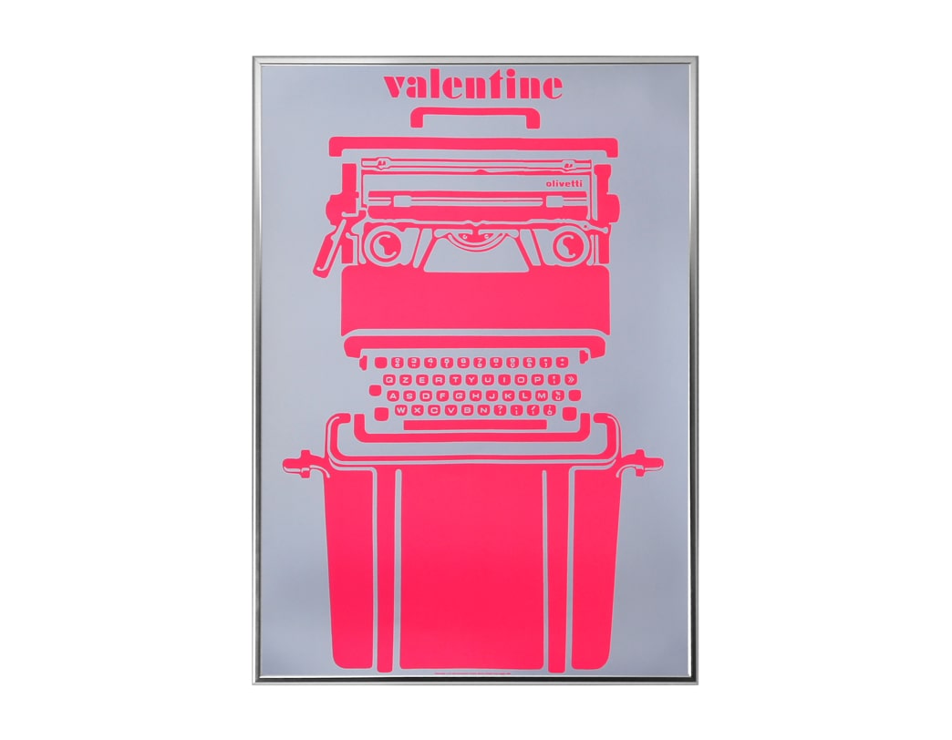 アートポスター VALENTINE 1969 シルバー