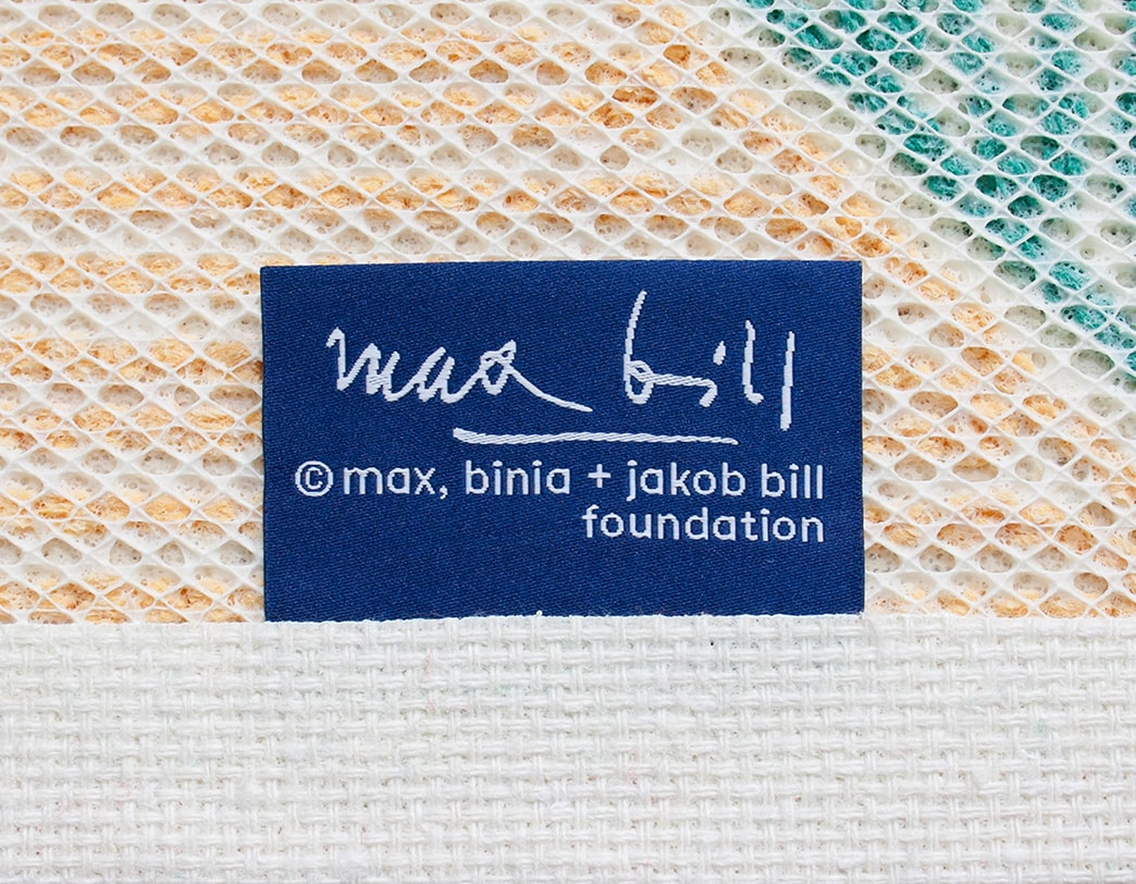 ローテイティングフォーカラードダブルコアズ / マックス・ビル グラフィックラグ