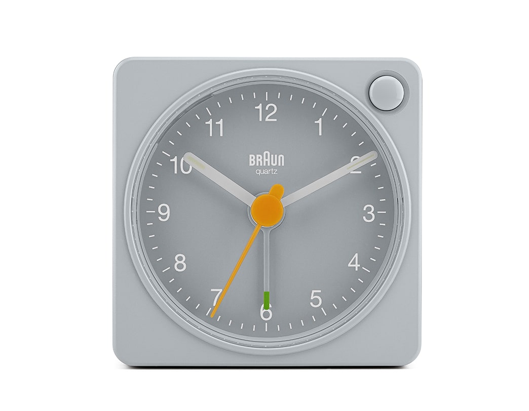 BRAUN アラームクロック BC02X グレー【展示品】