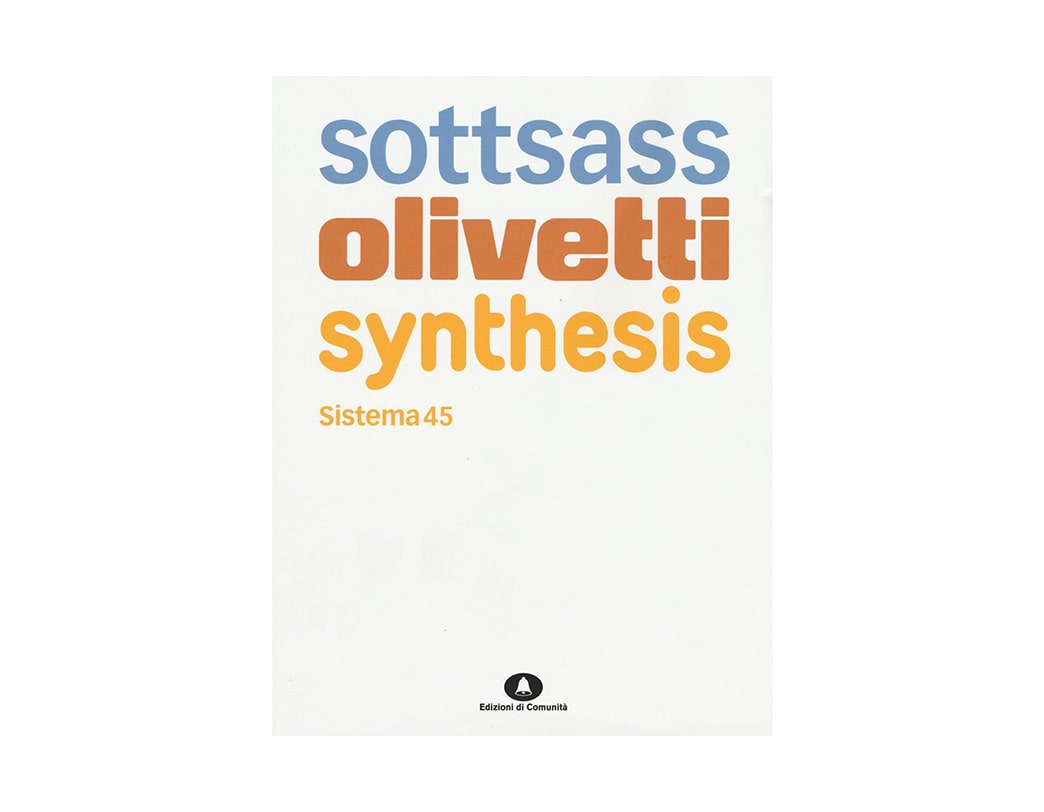 書籍 Sottsass Olivetti Synthesis
