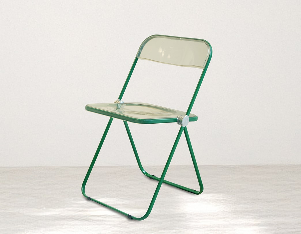 Plia Chair Green / Giancarlo Piretti