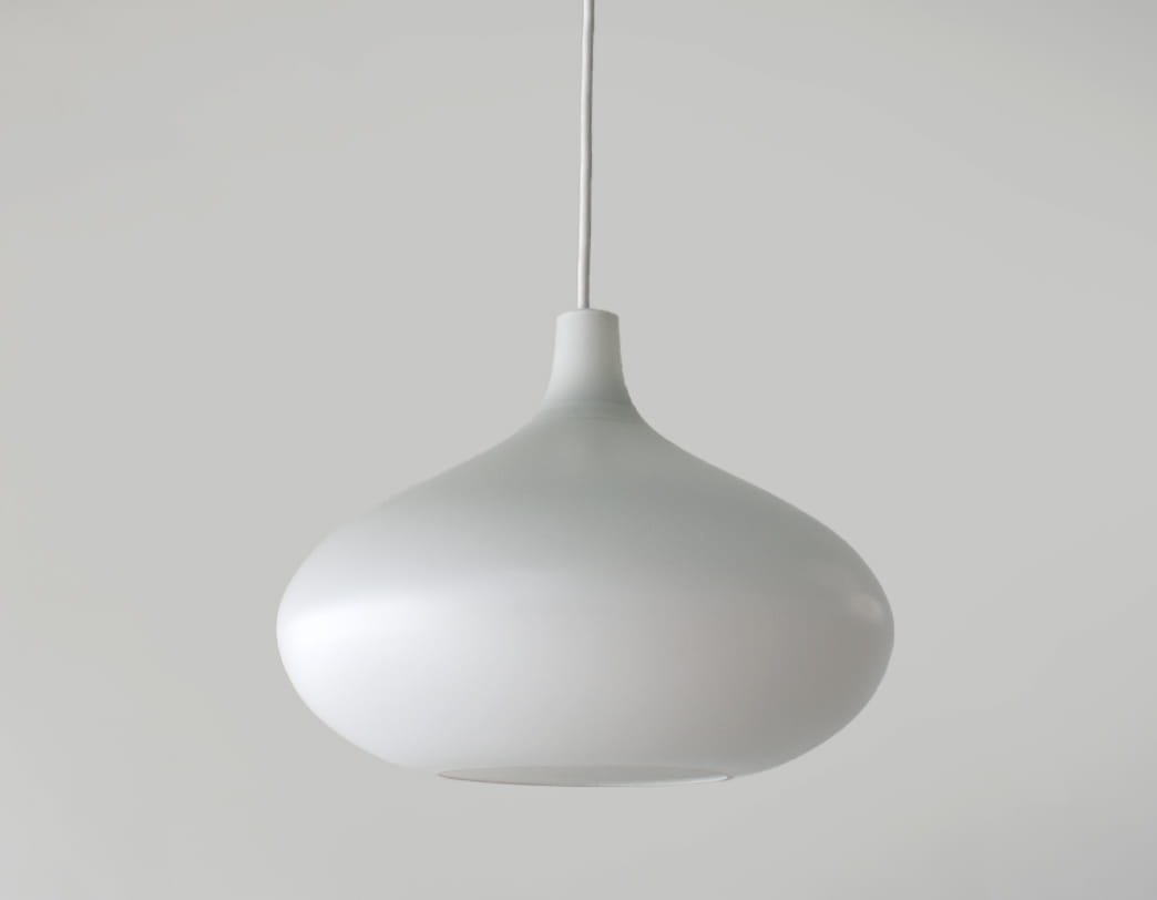 50s Glass Pendant Lamp