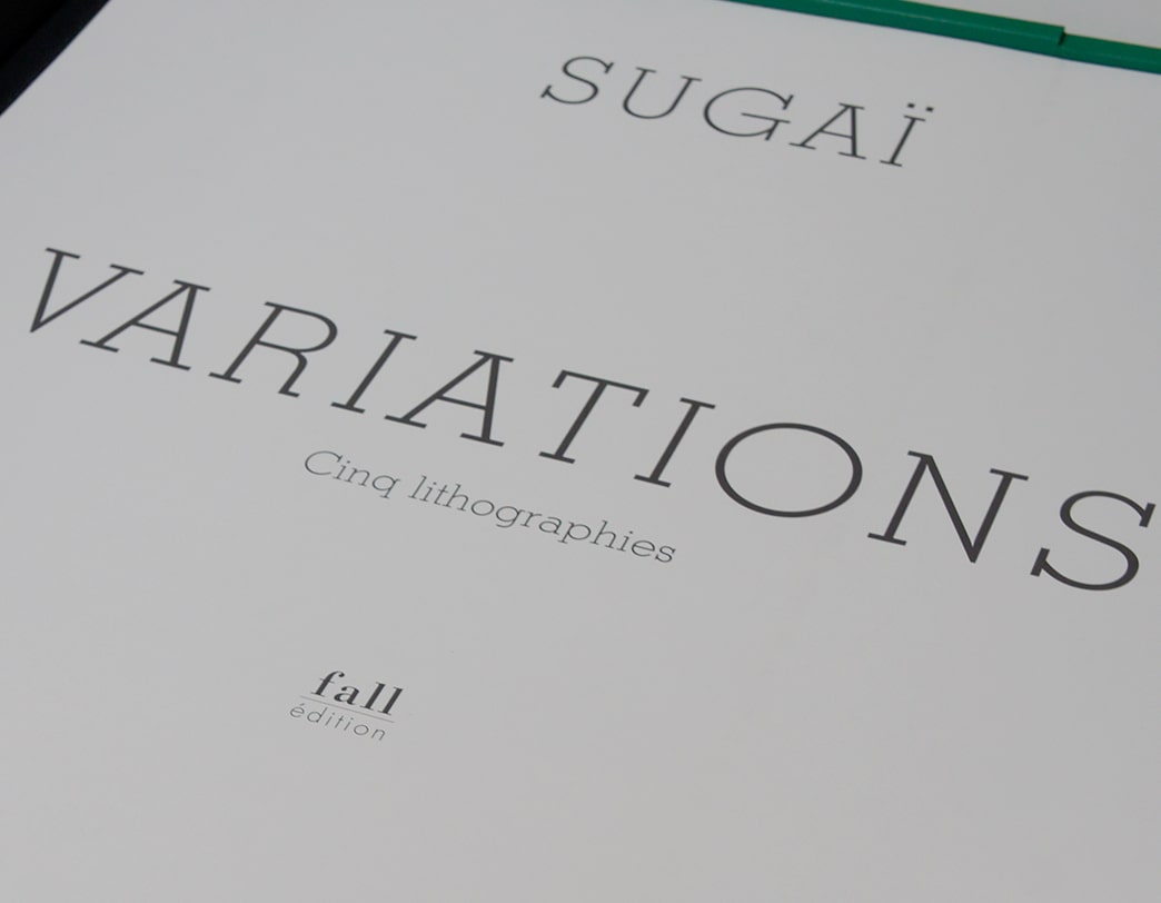 VARIATIONS 版画集 / Kumi Sugai