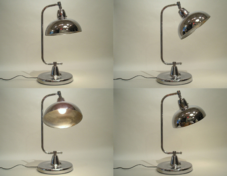 Chrome Table Lamp/クロームテーブルランプ