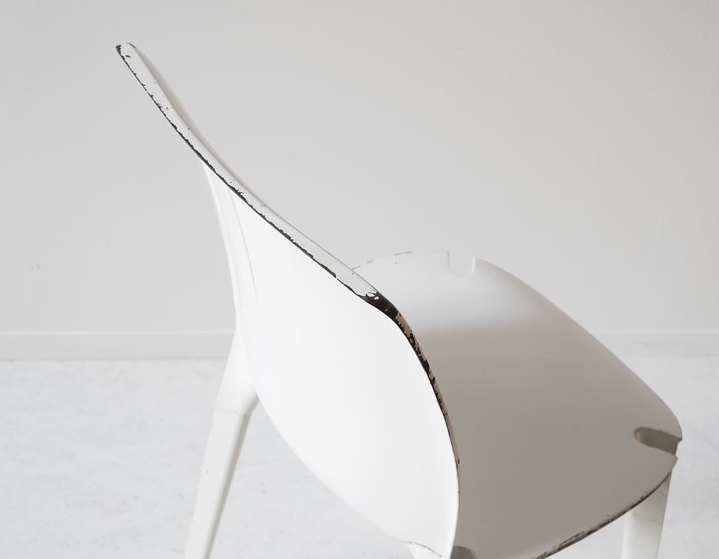 Lambda Chair White / Marco Zanuso & Richard Sapper