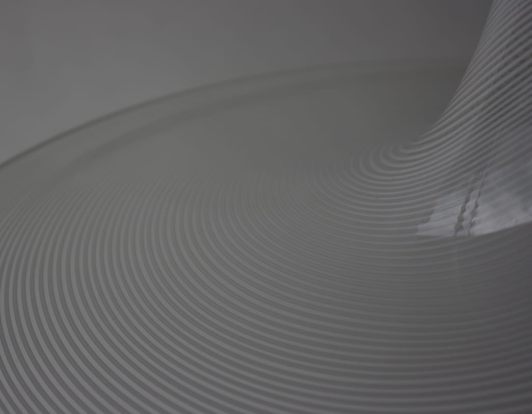 70s Glass Pendant Lamp