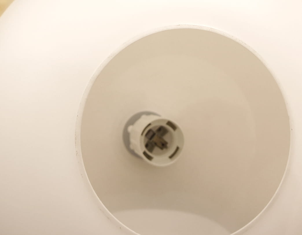 50s Glass Pendant Lamp