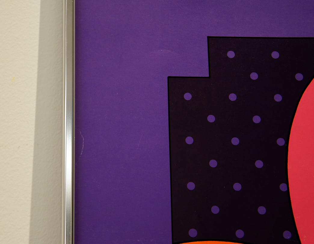 Olivetti Girls Poster Purple / Walter Ballmer