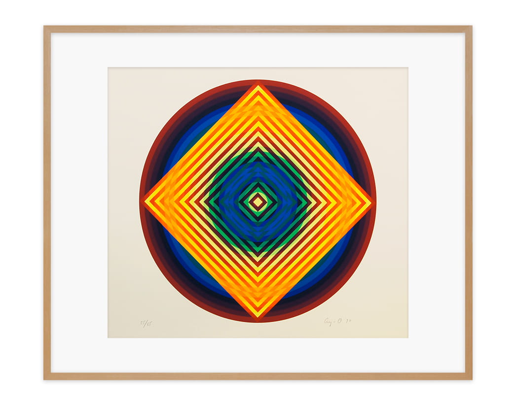 まるのなかのしかく III / Ay-O