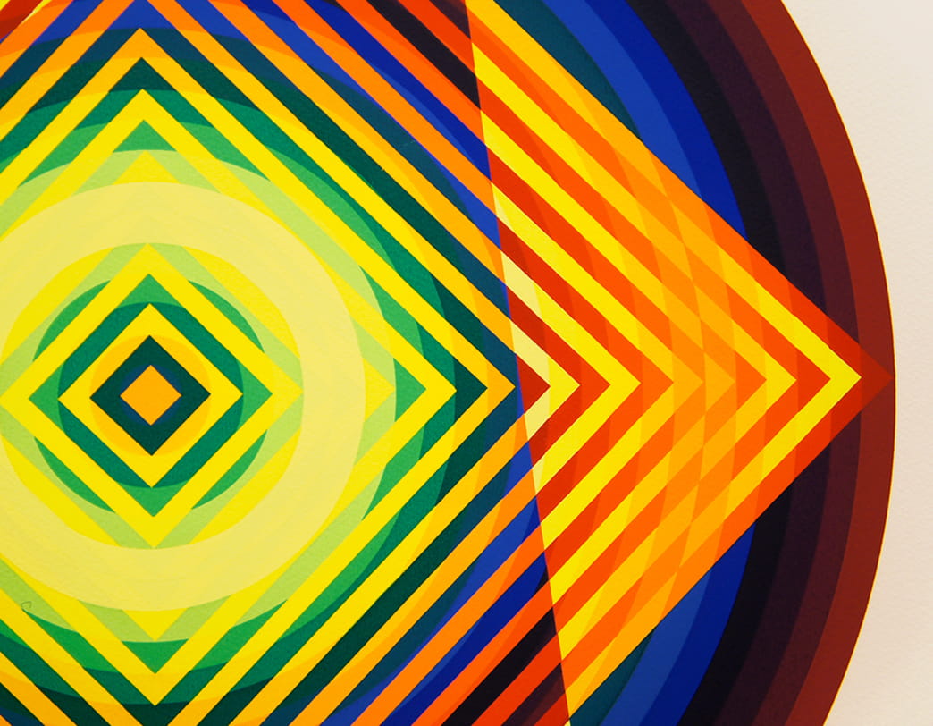 まるのなかのさんしかく / Ay-O