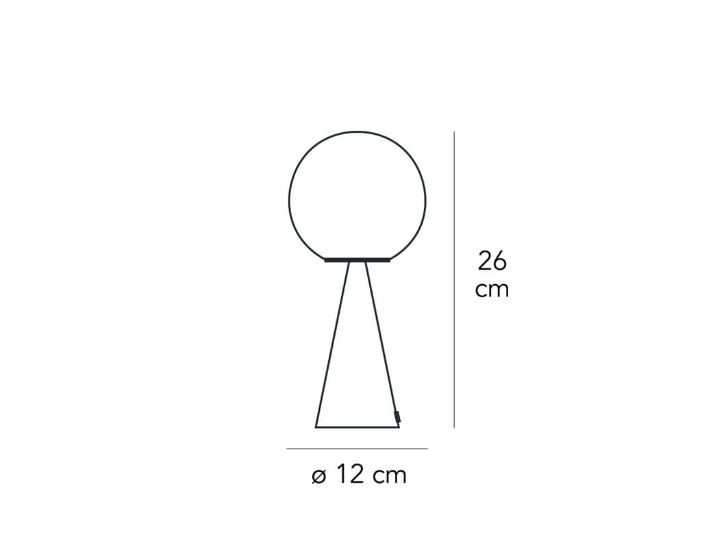 ビリア ミニ テーブルランプ(LED電球)