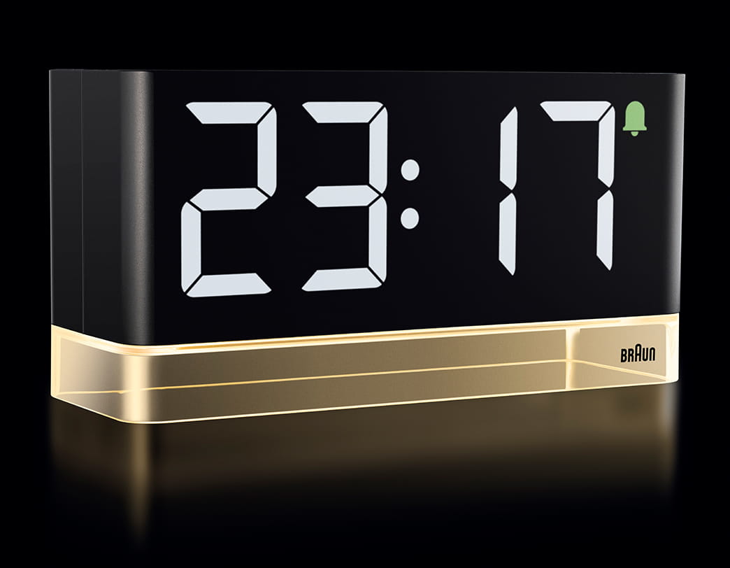 BRAUN デジタルクロック BC27B