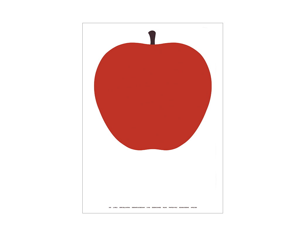 UNO,LA MELA 50×70 / SERIE DELLA NATURA