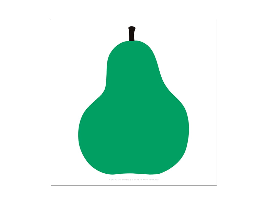 DUE,LA PERA 112×112 / SERIE DELLA NATURA