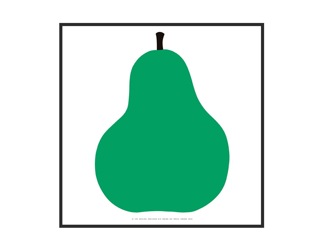 DUE,LA PERA 112×112 / SERIE DELLA NATURA