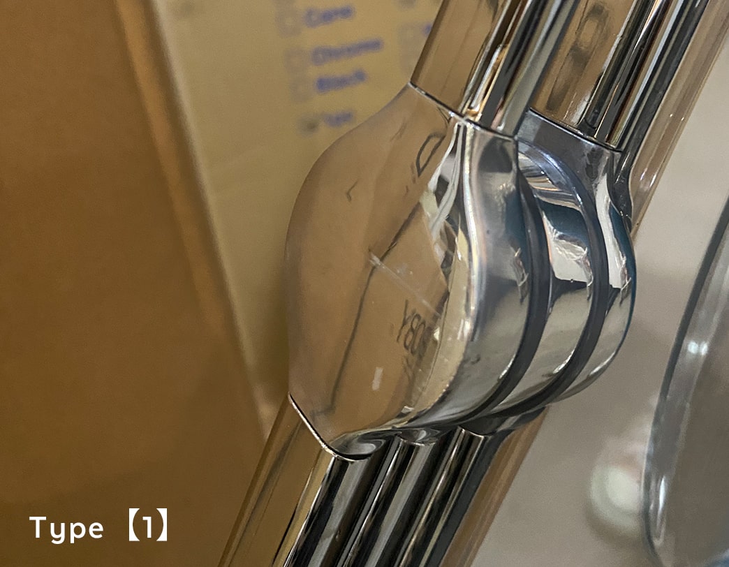 プリアチェア クローム/クリア【アウトレット】