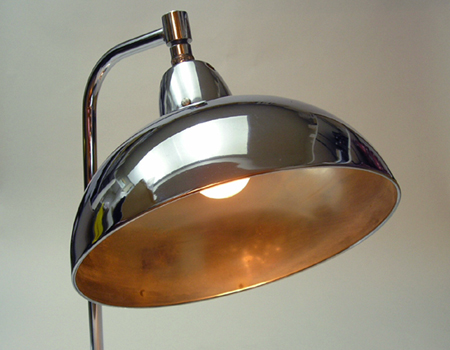 Chrome Table Lamp/クロームテーブルランプ