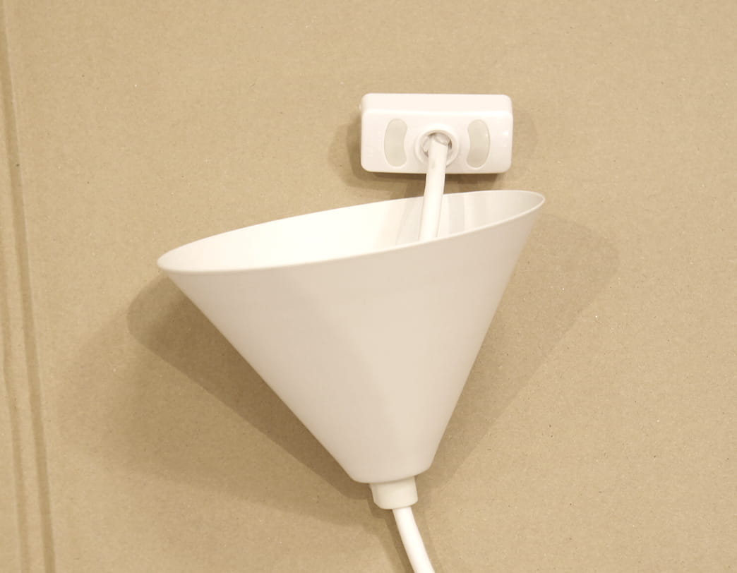 50s Glass Pendant Lamp