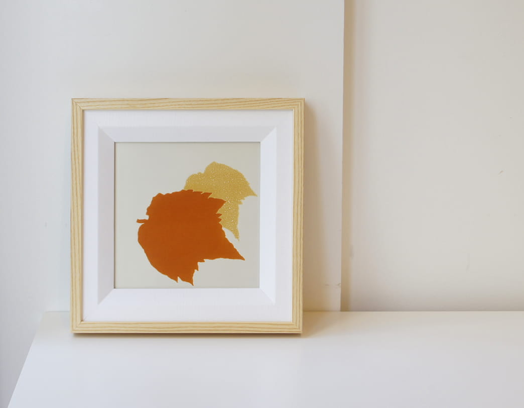 Capodimonte -Foglie Vintage Tile [Orange] フレームセット / Gio Ponti