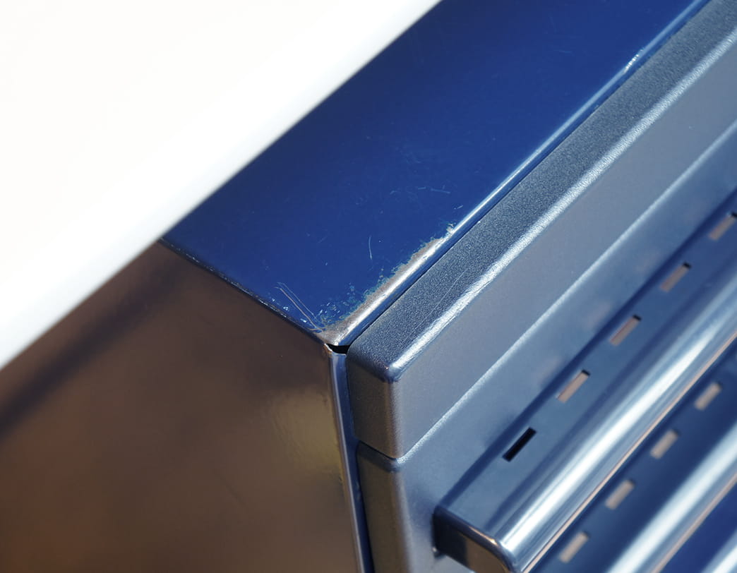 Synthesis45 Desk W1500 (4 drawers:Blue)  / Ettore Sottsass