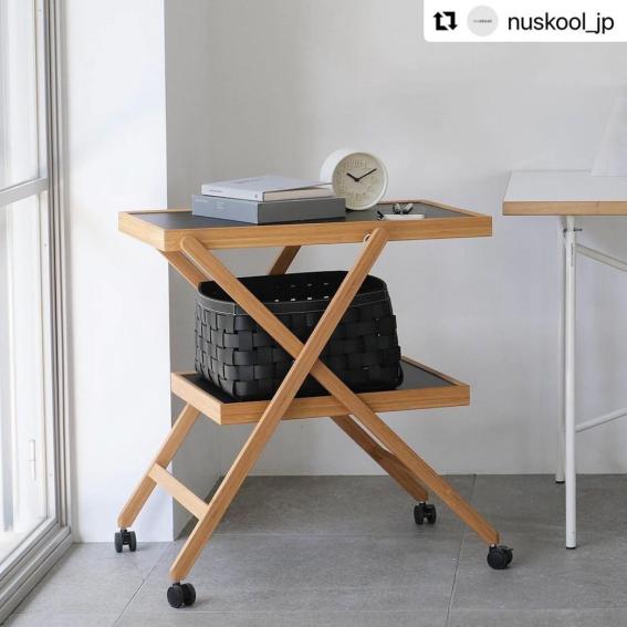 好きな場所に軽く移動できるサイドワゴン