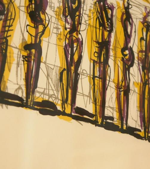 Thirteen standing figures / Henry Moore