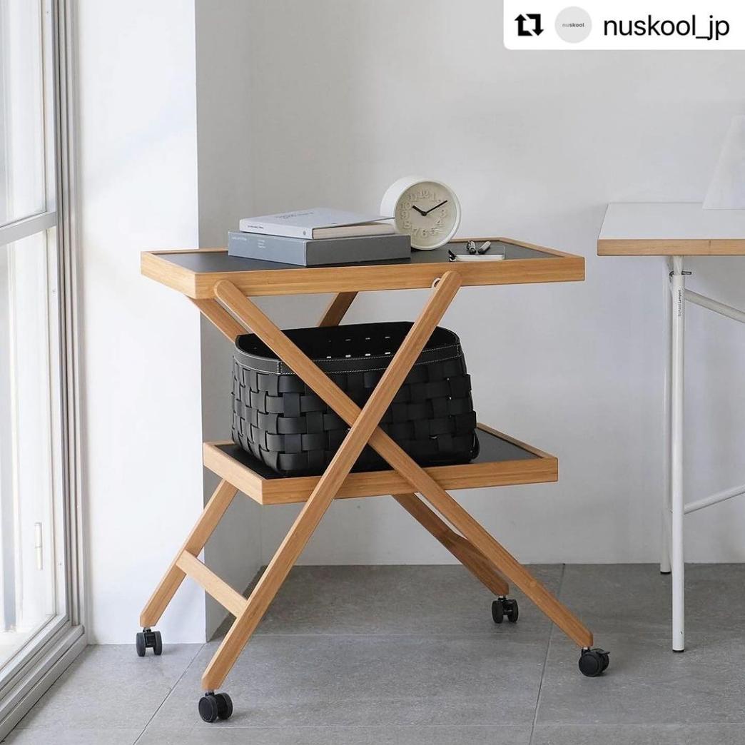 好きな場所に軽く移動できるサイドワゴン