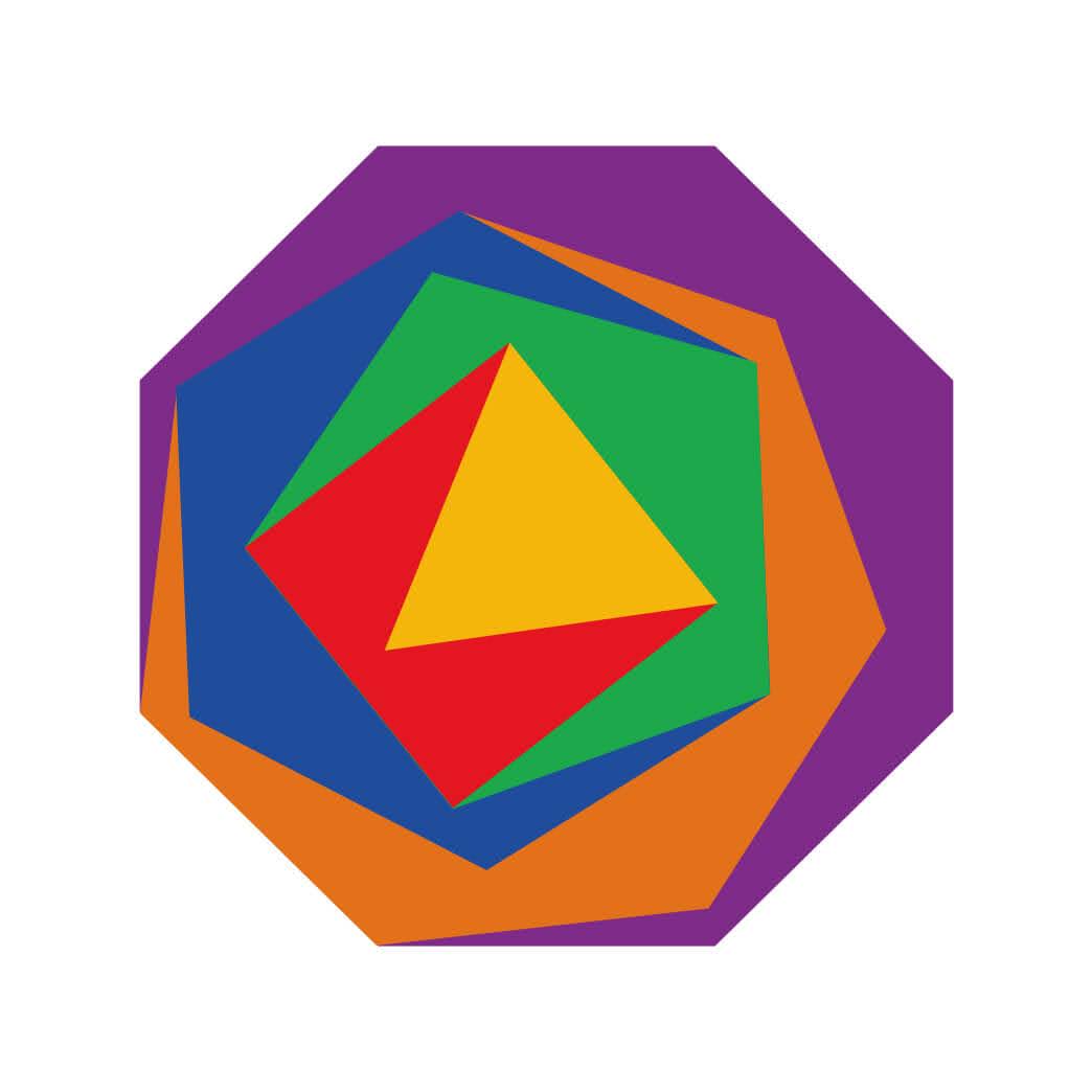 コンクリートアートにみられるロジカルな視覚表現がアートに