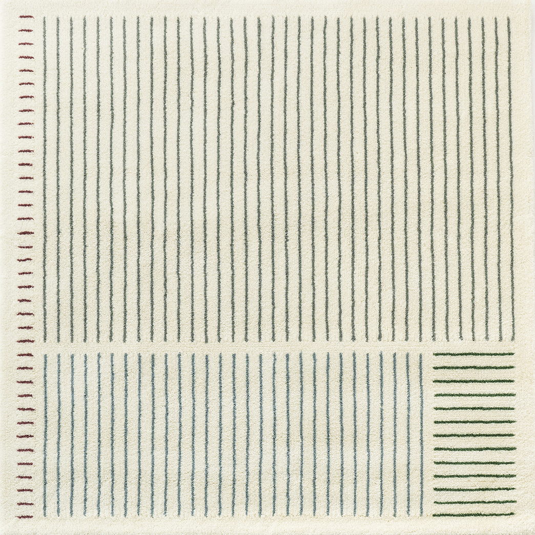 バウハウス最後の巨匠 マックス・ビルによるアートをラグに─