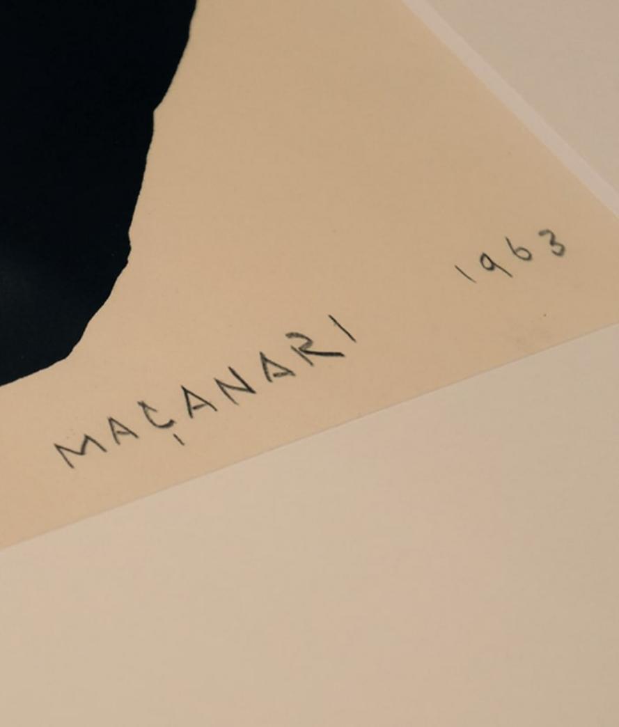 村井正誠による1963年のリトグラフ