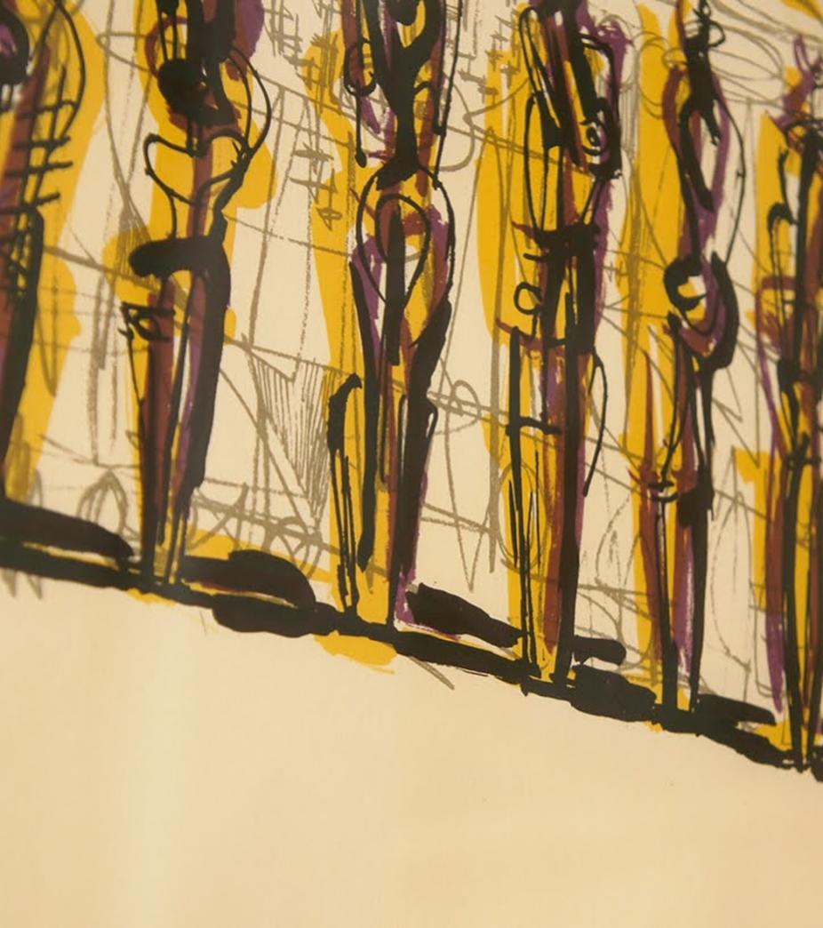 Thirteen standing figures / Henry Moore