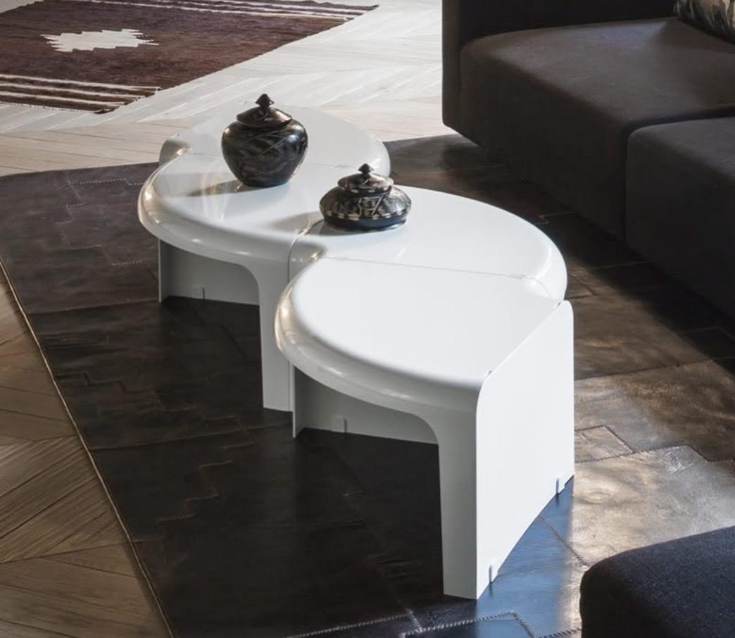 有機的なラインがチャーミングな扇形ユニット