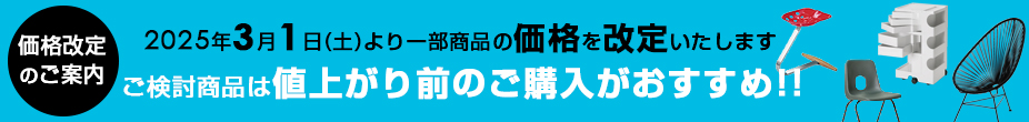 2025年度　価格改定のご案内