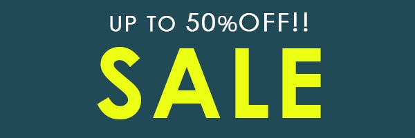 最大50%OFF！冬のスペシャルセール開催中